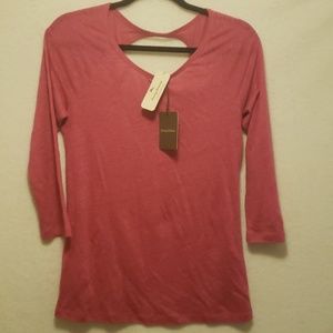 Tommy Bahama Top Linea Jersey Back Keyhole Top
